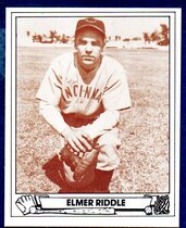 1983 TCMA Playball 1943 #28 Elmer Riddle