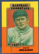 1980 TCMA Baseball Immortals #10 John McGraw