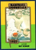 1980 TCMA Baseball Immortals #78 Ray Schalk