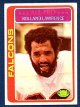 1978 Topps Base Set #490 Rolland Lawrence