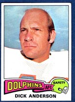 1975 Topps Base Set #440 Dick Anderson