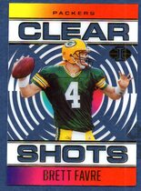 2021 Panini Illusions Clear Shots #11 Brett Favre