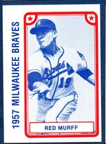 1980 TCMA 1957 Milwaukee Braves #13 Red Murff