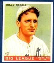 1983 Galasso 1933 Goudey Reprint #11 Billy Rogell