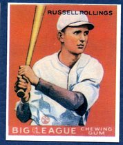 1983 Galasso 1933 Goudey Reprint #88 Russell Rollings