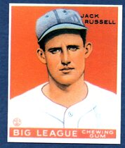 1983 Galasso 1933 Goudey Reprint #167 Jack Russell