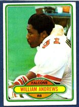 1980 Topps Base Set #73 William Andrews