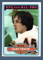 1980 Topps Base Set #380 Gary Fencik