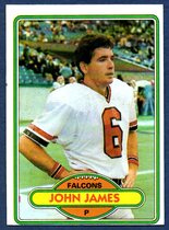 1980 Topps Base Set #126 John James