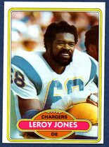 1980 Topps Base Set #128 Leroy Jones