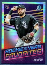 2022 Bowman Chrome Rookie of the Year Favorites #ROYF-6 Jake Burger