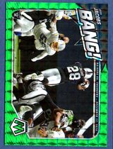 2021 Panini Mosaic Bang Green #10 Josh Jacobs