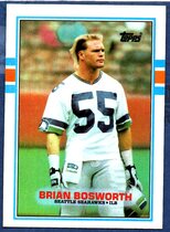 1989 Topps Base Set #192 Brian Bosworth