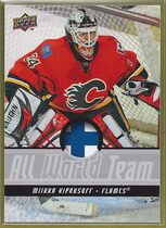 2008 Upper Deck All-World Team #AWT13 Miikka Kiprusoff