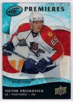 2009 Upper Deck Ice #120 Victor Oreskovich