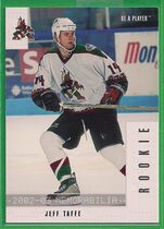 2002 BAP Memorabilia #279 Jeff Taffe