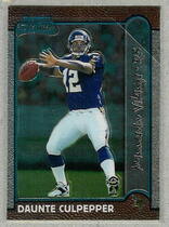 1999 Bowman Chrome #166 Daunte Culpepper