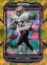 2023 Panini Prizm Draft Picks Gold Ice Prizm #100 Pat Tillman