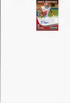 2021 Panini Chronicles Draft Picks Threads Rookie Signatures Orange #1 Trey Ragas