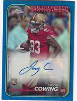 2024 Topps Chrome Rookie Autos #RA-JC Jacob Cowing