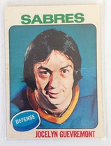 1975 O-Pee-Chee OPC NHL #216 Jocelyn Guevremont