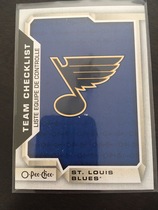 2018 Upper Deck O-Pee-Chee OPC #581 St. Louis Blues