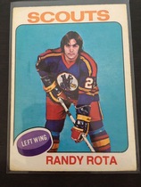 1975 O-Pee-Chee OPC NHL #237 Randy Rota