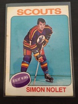 1975 O-Pee-Chee OPC NHL #220 Simon Nolet