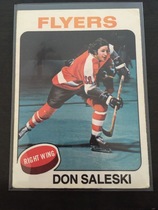 1975 O-Pee-Chee OPC NHL #262 Don Saleski
