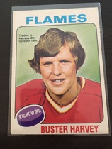 1975 O-Pee-Chee OPC NHL #298 Buster Harvey