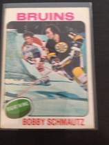 1975 O-Pee-Chee OPC NHL #251 Bobby Schmautz