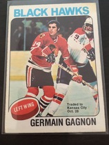 1975 O-Pee-Chee OPC NHL #101 Germain Gagnon