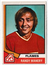 1974 O-Pee-Chee OPC NHL #86 Randy Manery