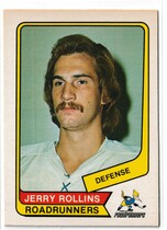 1976 O-Pee-Chee OPC WHA #43 jerry Rollins