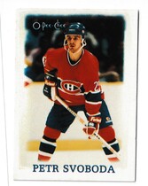 1988 O-Pee-Chee OPC Minis #41 Petr Svoboda