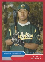 2004 Topps Bazooka Red Border Chunks #271 Marcus Mcbeth