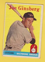 1958 Topps Base Set #67 Joe Ginsberg