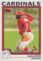 2004 Topps Traded #T215 Calvin Hayes