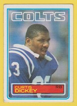 1983 Topps Base Set #211 Curtis Dickey