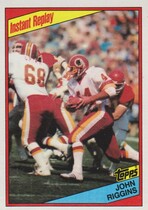 1984 Topps Base Set #389 John Riggins