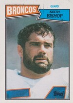 1987 Topps Base Set #37 Keith Bishop