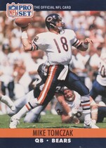1990 Pro Set Base Set #458 Mike Tomczak