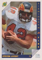 1992 Ultimate WLAF #21 Steven Avery