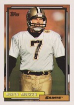 1992 Topps Base Set #427 Morten Andersen