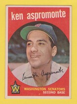 1959 Topps Base Set #424 Ken Aspromonte