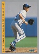 1993 Fleer Base Set #619 David Howard