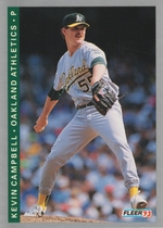 1993 Fleer Base Set #660 Kevin Campbell