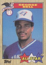 1987 Topps Base Set #612 George Bell
