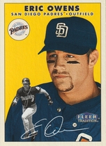 2000 Fleer Tradition #426 Eric Owens