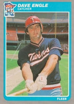 1985 Fleer Base Set #276 Dave Engle